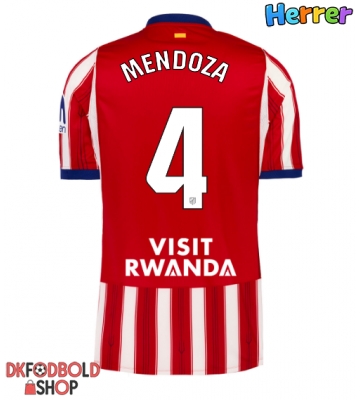 Atletico Madrid Rodrigo Mendoza #4 Hjemmebanetrøje 2026-27 Kort ærmer Atletico Madrid Rodrigo Mendoza #4 Hjemmebanetrøje 2026-27 Kort ærmer